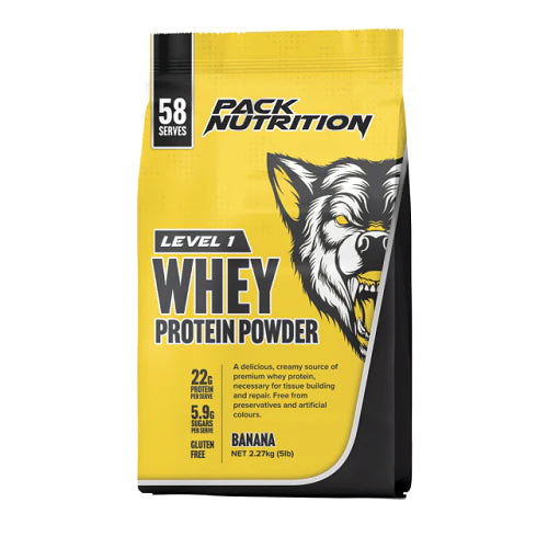 Pack Nutrition Level 1 Whey Protein 5Lb