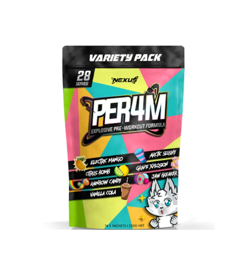 Nexus Sports Nutrition Per4m Pre Workout Variety Pack