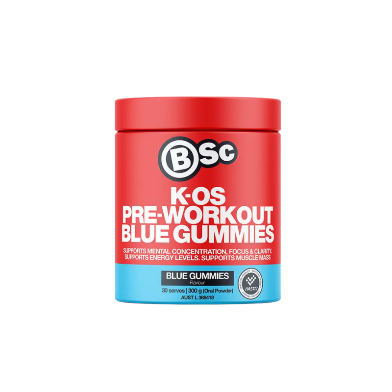 BSc K-OS Pre Workout Gummies