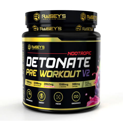 Detonate V2 Nootropic Pre-Workout