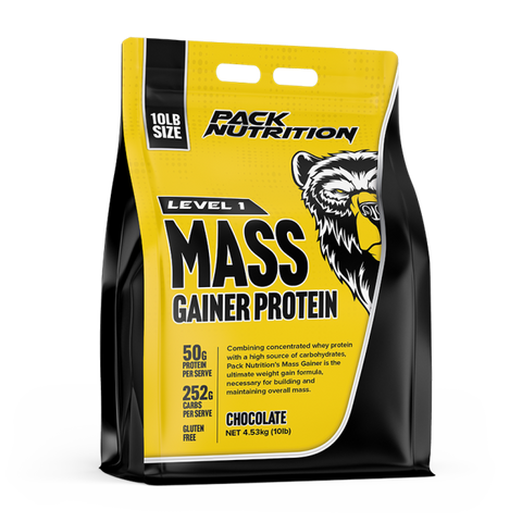 Pack Nutrition Level 1 Mass Gainer Protein 10lb