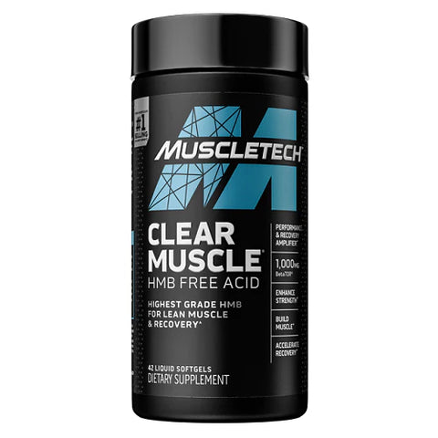 MUSCLETECH CLEAR MUSCLE NEXT GEN 42 LIQUID SOFTGELS