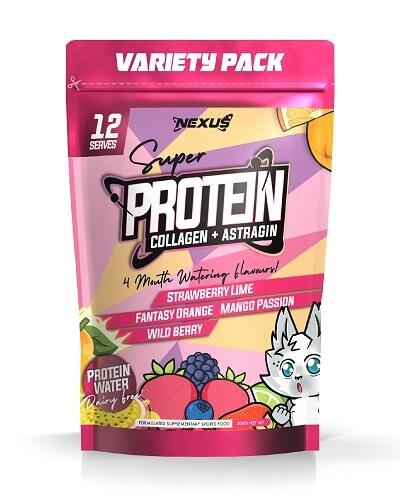 Nexus Sports Nutrition Super Protein Water Mixed pack