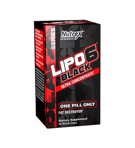 Nutrex Lipo 6 Black Ultra Concentrate 60 Caps