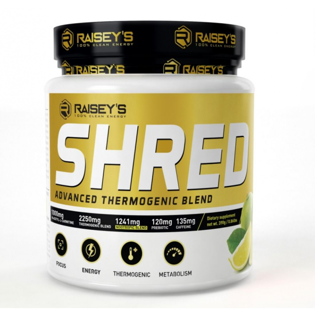 Raiseys Shred Advanced Thermogenic Blend 60 Serve